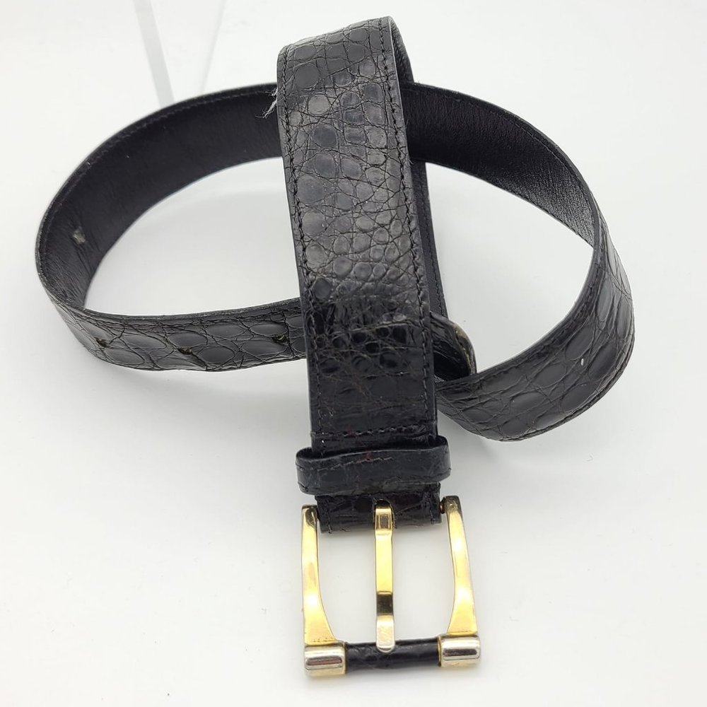 Casanova Crocodile Belt 28"